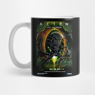 Alien 45 th Aniversary poster Alien day Mug